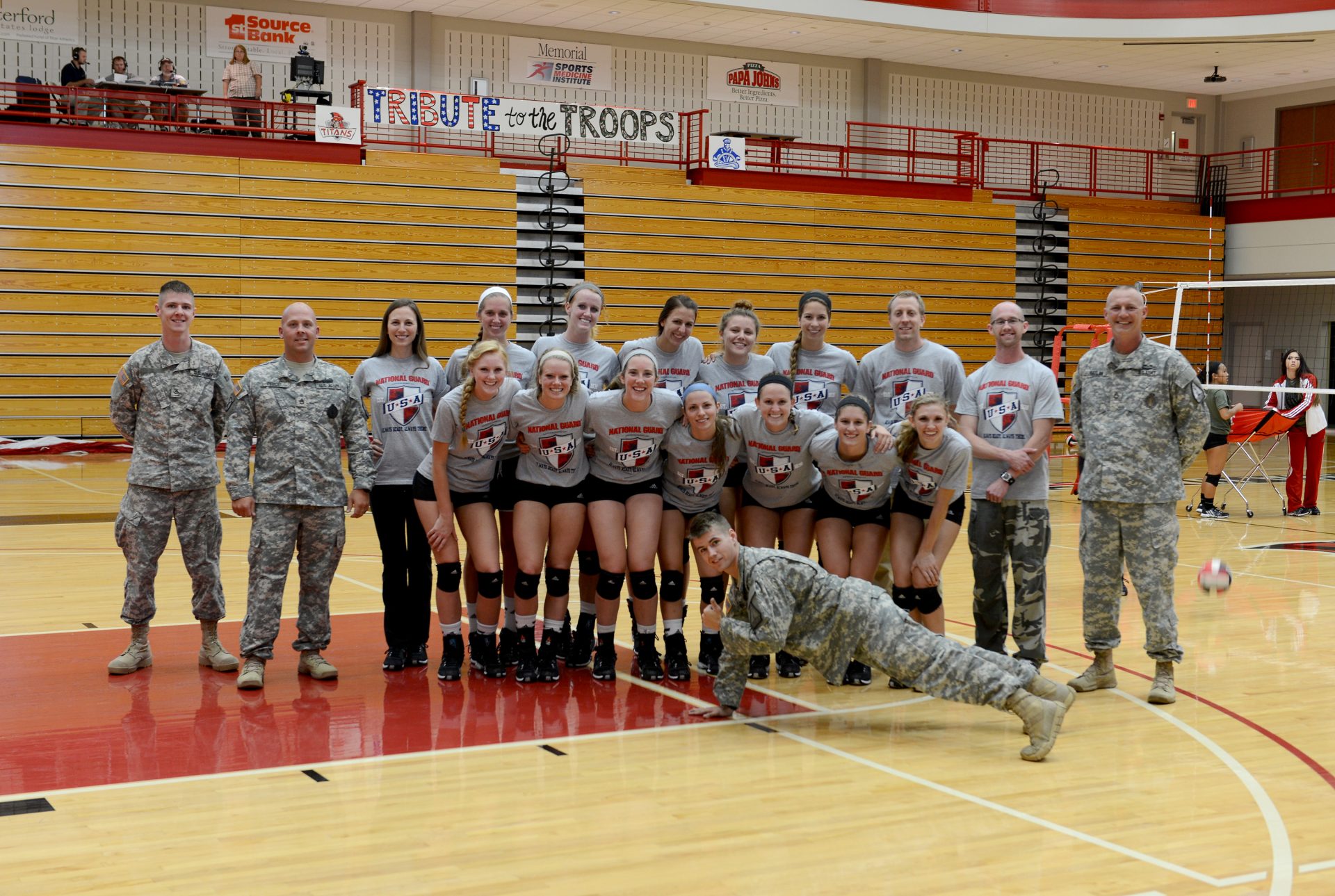 Bethel, IU South Bend Team Up to Honor Troops Bethel University